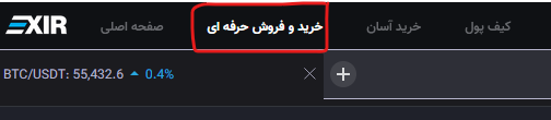 مرحله 1 آموزش معاملات پیشرفته در صرافی اکسیر