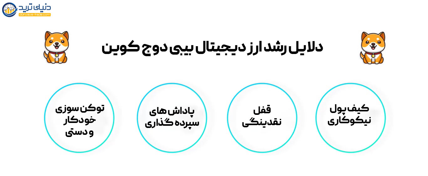 4 دلیل اصلی رشد ارز بیبی دوج کوین
