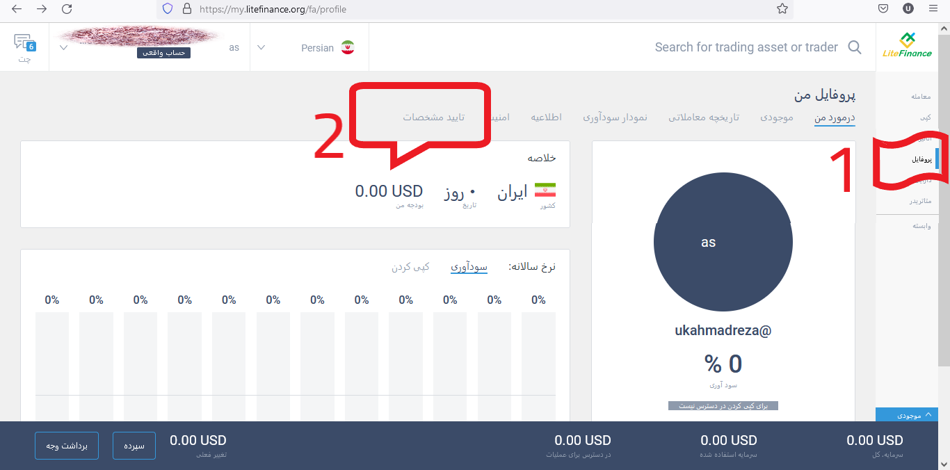 آیکون تایید مشخصات