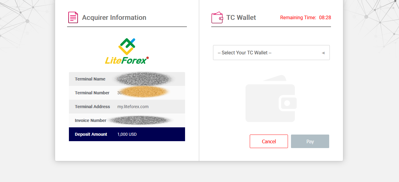 انتخاب کیف پول در صرافی تاپ چنج