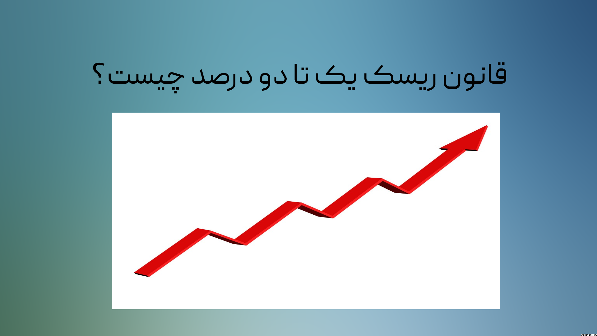 تصویر مربوط به قانون ریسک یک تا دو درصد